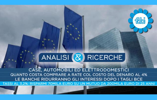 QUANTO COSTA COMPRARE A RATE COL COSTO DEL DENARO AL 4%