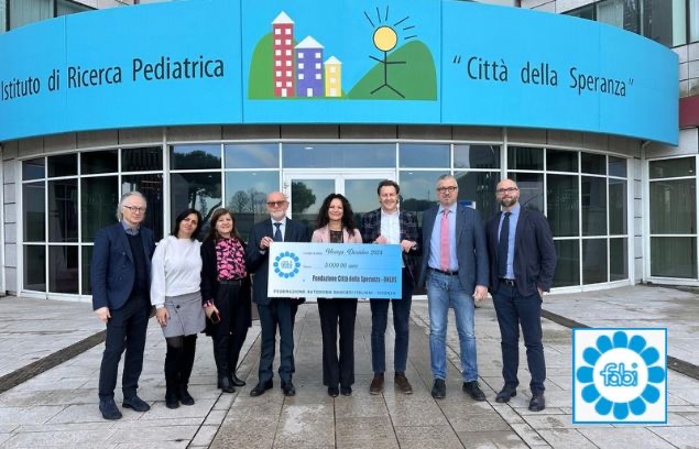 FABI VICENZA, NUOVA INZIATIVA DI BENEFICENZA PER LA FONDAZIONE CITTA’ DELLA SPERANZA