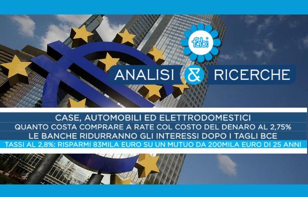 ECCO QUANTO COSTA COMPRARE A RATE COL COSTO DEL DENARO AL 2,75%