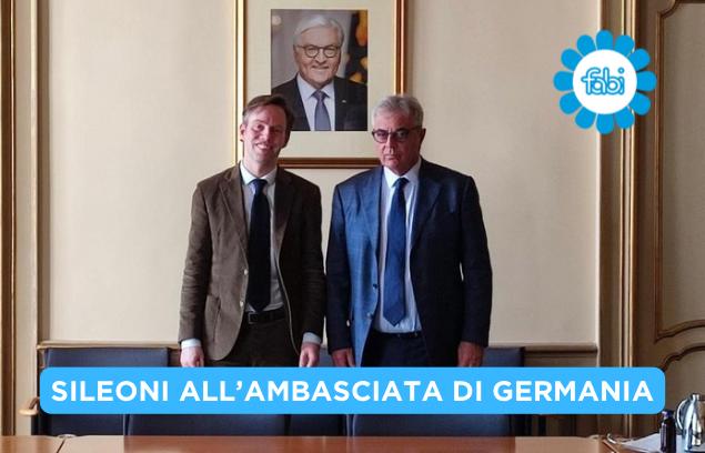 SILEONI ALL’AMBASCIATA DI GERMANIA