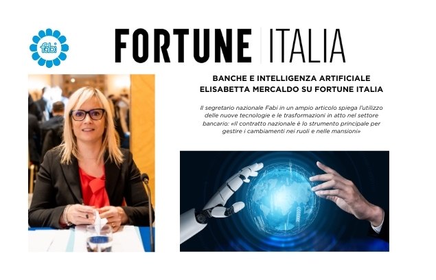 BANCHE E INTELLIGENZA ARTIFICIALE, MERCALDO SU FORTUNE ITALIA