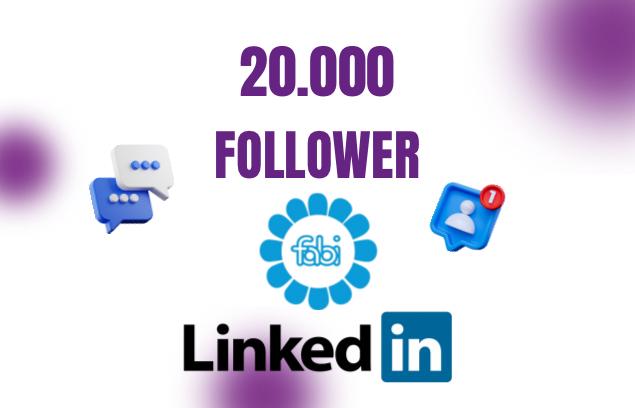 FABI, 20.000 FOLLOWER SU LINKEDIN