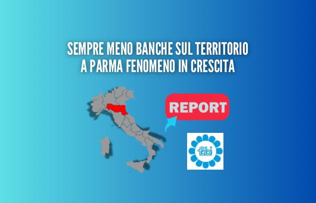 SEMPRE MENO BANCHE SUL TERRITORIO, A PARMA FENOMENO IN CRESCITA