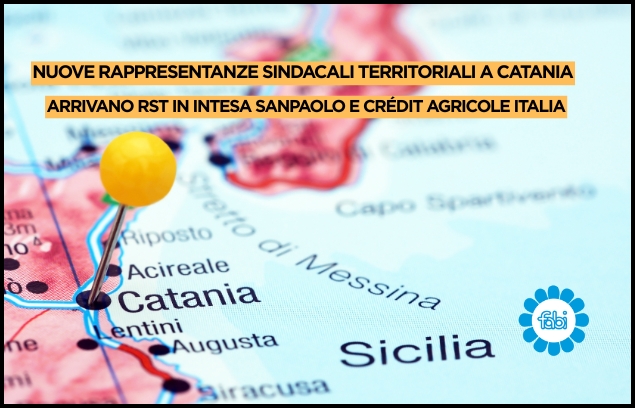 NUOVE RAPPRESENTANZE SINDACALI TERRITORIALI A CATANIA