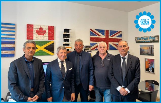 IL PRESIDENTE DELLA LEGA SERIE A IN VISITA ALLA FABI