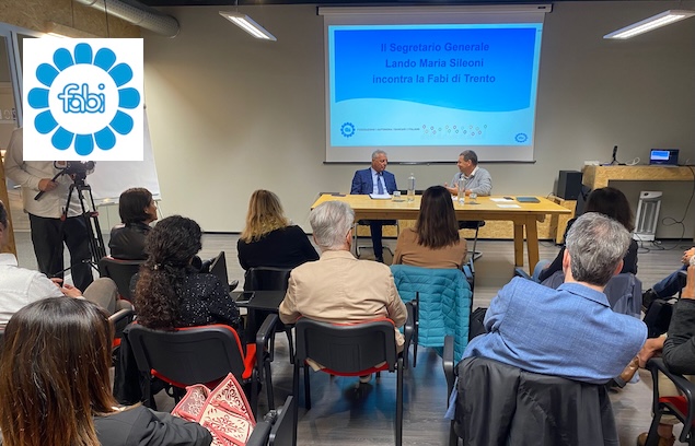 SILEONI AL DIRETTIVO FABI TRENTO: «PRONTI A GRANDI CAMBIAMENTI TENENDO AL CENTRO IL LAVORATORE»
