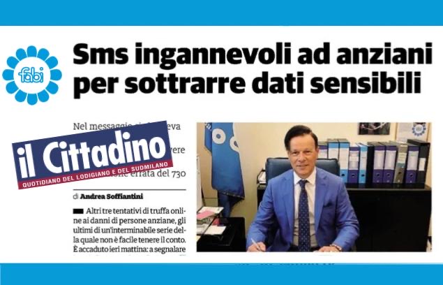 TRUFFE AGLI ANZIANI, SUL CITTADINO DI LODI L’APPELLO FABI