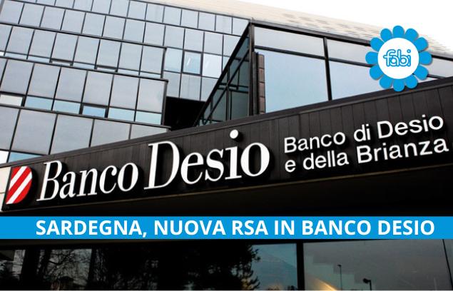 FABI SARDEGNA, COSTITUITA NUOVA RSA IN BANCO DESIO