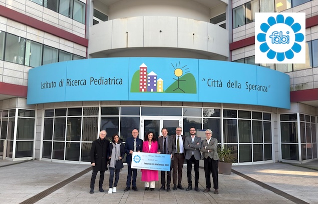 FABI VICENZA, DONAZIONE ALLA FONDAZIONE CITTÀ DELLA SPERANZA