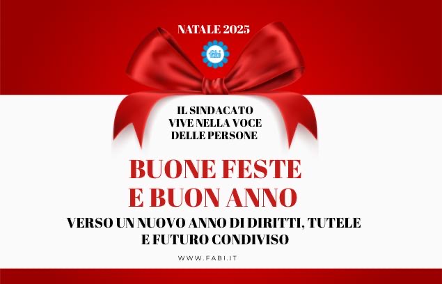 BUONE FESTIVITÀ