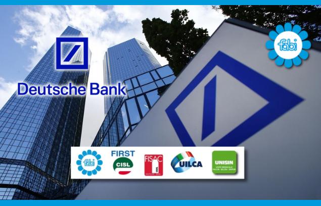 RIORGANIZZAZIONE IN DEUTSCHE BANK, TROVATO L’ACCORDO SU NUOVE ASSUNZIONI