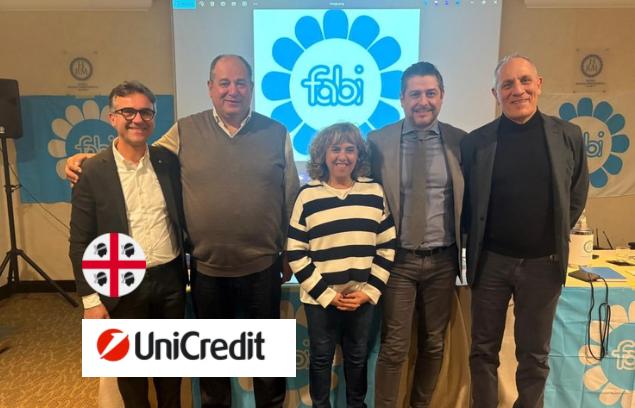 UNICREDIT, A CAGLIARI UNA NUOVA RSA FABI