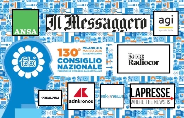 STAMPA E AGENZIE, SPAZIO AL 130° CONSIGLIO NAZIONALE FABI