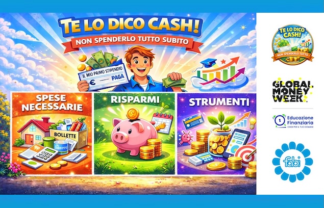 AL VIA TE LO DICO CASH, NUOVA CAMPAGNA FABI DI EDUCAZIONE FINANZIARIA CON OCSE