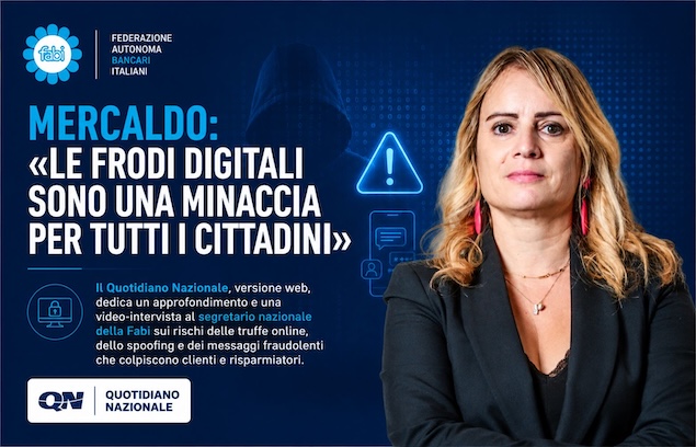 MERCALDO: «LE FRODI DIGITALI SONO UNA MINACCIA PER TUTTI I CITTADINI»