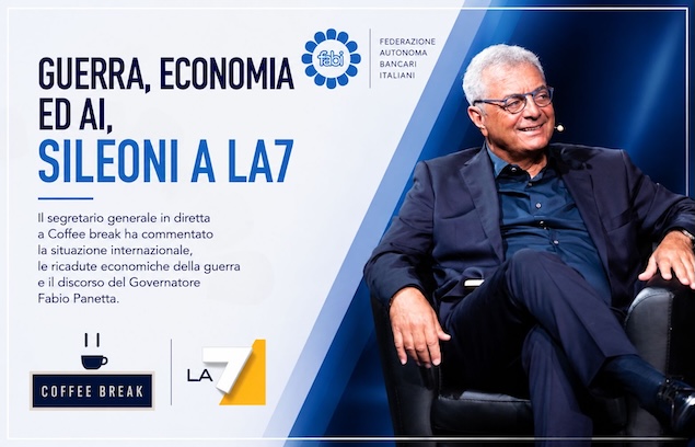 GUERRA, ECONOMIA ED AI, SILEONI A LA7