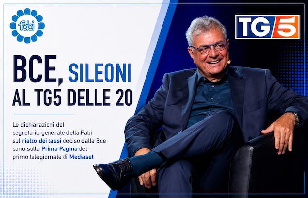 BCE, SILEONI AL TG5 DELLE 20