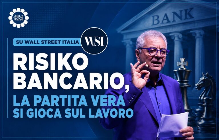 RISIKO BANCARIO, LA PARTITA VERA SI GIOCA SUL LAVORO