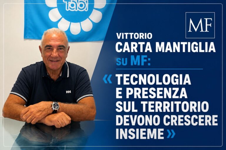 VITTORIO CARTA MANTIGLIA SU MF: «TECNOLOGIA E PRESENZA SUL TERRITORIO DEVONO CRESCERE INSIEME»