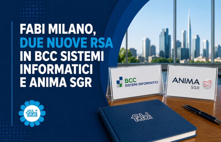 FABI MILANO, DUE NUOVE RSA IN BCC SISTEMI INFORMATICI E ANIMA SGR