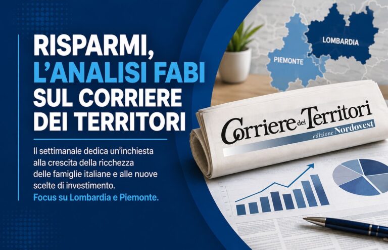RISPARMI, L’ANALISI FABI SUL CORRIERE DEI TERRITORI