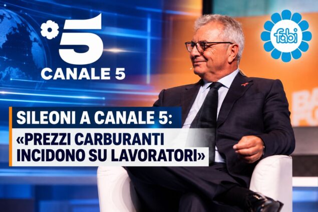 SILEONI A CANALE 5: «PREZZI CARBURANTI INCIDONO SU LAVORATORI»