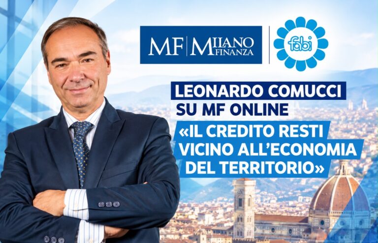FIRENZE, COMUCCI: «IL CREDITO RESTI VICINO ALL’ECONOMIA DEL TERRITORIO»
